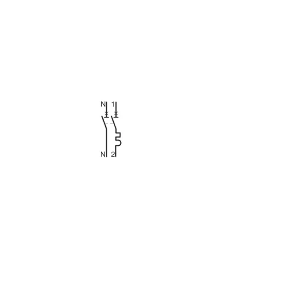 HAGER MJT740 – Disjoncteur 40A – 1P+N – Courbe C – PdC 6kA – Image 2